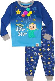 img 4 attached to Cocomelon Boys Pajamas in Multicolored 2T Size - Boys' Clothing with Enhanced SEO