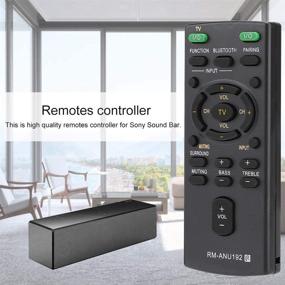 img 2 attached to 📱 Enhanced Replacement Remote Control for Sony SA CT60BT and HT CT60BT Soundbars, Compatible with SS WCT60