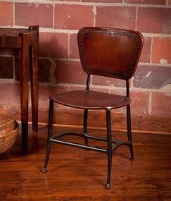 img 2 attached to 🌟 Stylish and Functional William Sheppee Sonoma Console Table and Sienna Brown Dining Chair Set