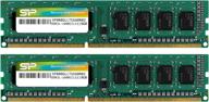 upgrade your pc with silicon power ddr3 16gb (2 x 8gb) 1600mhz 240-pin cl11 1.35v / 1.5v unbuffered udimm desktop memory ram module логотип