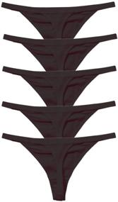 img 1 attached to Zofira Panties | Spandex Underwear | G-Strings | Women's Clothing