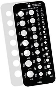 img 1 attached to High-performance Precision Drill Gauge with 1/64th Inch Increments