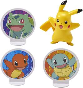 img 3 attached to 🎂 Оригинальная версия набора для украшения торта Decopac Pokemon Light Up Pikachu - упаковка из 4 штук, 2,7" х 2,2" х 0,95