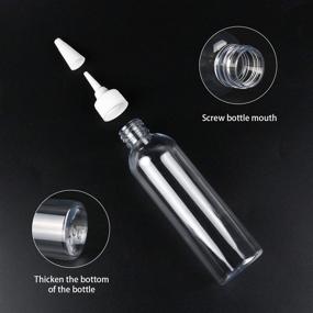 img 2 attached to Trendbox Plastic Bottles Applicator BPA Free Travel Accessories