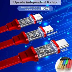 img 2 attached to CAFELE Multi Charging Cable Retractable 1-Pack