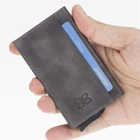 img 1 attached to 👔 Bouletta Minimalist RFID Blocking Automatic Wallets: Must-have Men's Accessories for Wallets, Card Cases & Money Organizers