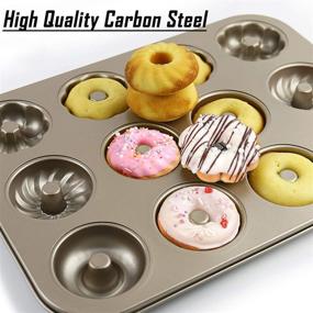 img 2 attached to PHABULS Nonstick Cavity Doughnut Healthy Kitchen & Dining