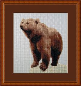 img 1 attached to 🌳 Embrace Nature's Majesty: Master of the Forest Counted Cross Stitch Kit By Orcraphics