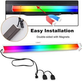 img 3 attached to Addressable WS2812B Magnetic Lighting Motherboard