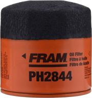 🔍 fram extra guard ph2844, high mileage 10,000 mile replacement spin-on oil filter logo