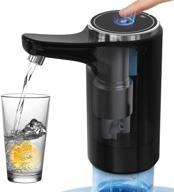 convenient and rechargeable water dispenser for 5 gallon bottles - ideal for home, office, and outdoor use! logo