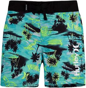 img 4 attached to Orbit Boys' Clothing: Hurley Printed Board Shorts