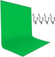 📸 neewer 6x9ft green screen: perfect photography backdrop for studio film and television – quality and versatility with included backdrop clips logo