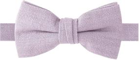 img 3 attached to 👔 Stylish Linen Blend Accessories and Bow Ties for Boys by Spring Notion