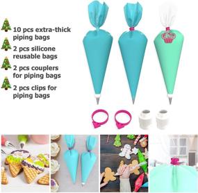 img 1 attached to 🧁 Cakebe Cupcake Decorating 52 pcs Kit: Ultimate Cake and Cookie Decoration Set with 32 Piping Tips and Essential Tools