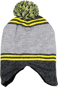 img 2 attached to 🦇 Knit Batman Cold Weather Hat and Mitten Set for Toddler Boys, DC Comics, 2-4T