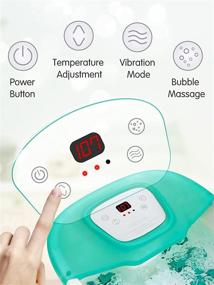 img 3 attached to Massager Vibration Pedicure Detachable Temperature