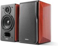 🔊 edifier p17 passive bookshelf speakers - 2-way speakers with wall-mount bracket - ideal for 5.1, 7.1 or 11.1 surround setup - pair - requires amplifier or receiver logo