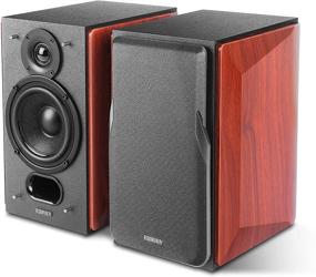 img 2 attached to 🔊 Edifier P17 Passive Bookshelf Speakers - 2-Way Speakers with Wall-Mount Bracket - Ideal for 5.1, 7.1 or 11.1 Surround Setup - Pair - Requires Amplifier or Receiver