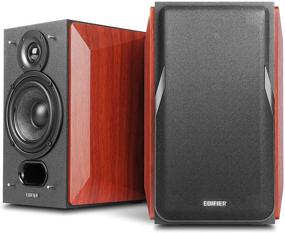 img 1 attached to 🔊 Edifier P17 Passive Bookshelf Speakers - 2-Way Speakers with Wall-Mount Bracket - Ideal for 5.1, 7.1 or 11.1 Surround Setup - Pair - Requires Amplifier or Receiver