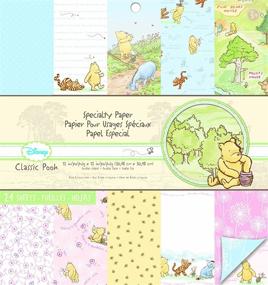 img 1 attached to 🧸 Delightful Classic Pooh Disney Specialty Paper Pad by EK Success Brands