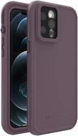 lifeproof fre series waterproof case for iphone 12 pro max - ocean violet (berry conserve/dusty lavender) logo