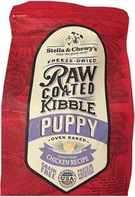 img 2 attached to 10 Pounds of Stella and 🐾 Chewy's Raw Coated Puppy Cage-Free Chicken Dog Food