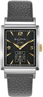 🎩 мужские наручные часы bulova frank sinatra my way с кожаным ремешком: часы, излучающие классическую элегантность логотип