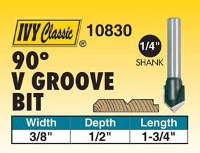 img 3 attached to IVY Classic 10830 90 Degree V Groove