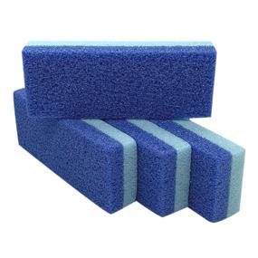 img 4 attached to 💙 Maryton Foot Pumice Stone for Hard Skin Callus Removal and Scrubbing (Pack of 4) - Blue