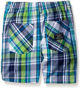 img 1 attached to 👕 U.S. Polo Assn. Boys' 2 Piece Big Pony Solid Pique Polo Shirt and Plaid Shorts