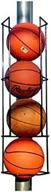 🏀 optimized search: basketball butler deluxe rack - blue collar industries - 4 ball storage логотип