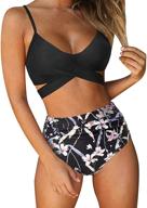 ruuhee waisted string printed bathing women's clothing and swimsuits & cover ups logo