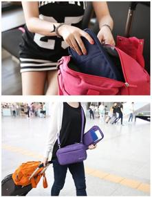 img 1 attached to Multi Function Passport Package Document Accessories Travel Accessories for Passport Wallets