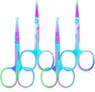 scissors multi purpose stainless grooming eyelashes logo