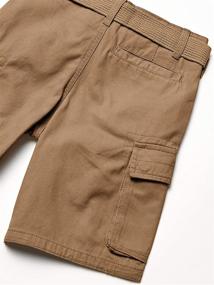 img 2 attached to 🩳 DKNY Boys' Cargo Canvas Mouse Shorts: Stylish and Practical Clothing for Kids