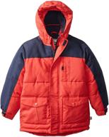 🧥 rothschild little boys' 2-tone jacket logo