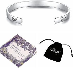 img 3 attached to 🎁 Inspirational Hidden-Message-Bracelet: Meaningful Bangle for Mom, Daughter, Sister and More | Perfect Gift Idea for Women and Girls!