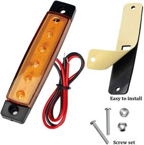 img 3 attached to KEING Trailer Marker Indicators Clearance Lights & Lighting Accessories