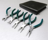 🔧 5 piece jewelers pliers set for jewelry making, beading, wire wrapping - 5 inch kit for hobbyists logo