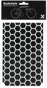 img 4 attached to 🚴 Enhance Visibility with RydeSafe Reflective Decals - Hexagon Kit - Large