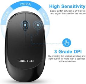 img 1 attached to OMOTON блютуз компьютерный ноутбук нового поколения