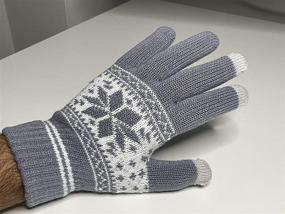 img 2 attached to Winterwolf Touchscreen Gloves Smartphones Tablets Men's Accessories for Gloves & Mittens