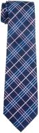 👔 stylish retreez tartan plaid neckties for boys' fashion accessorizing logo
