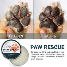 img 1 attached to ELAIMEI Dog Paw Wax All Season