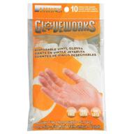 ammex vinyl disposable gloves - 🧤 powder free, 4 mil, uni-size, clear (250-count case) logo