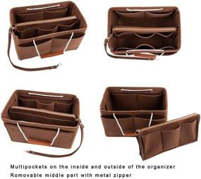 img 1 attached to 👜 Luxurious Neverfull Longchamp Handbag Organizer: Women's Deluxe Accessories for Stylish Organization