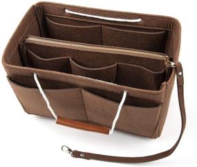 img 4 attached to 👜 Luxurious Neverfull Longchamp Handbag Organizer: Women's Deluxe Accessories for Stylish Organization