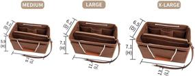 img 2 attached to 👜 Luxurious Neverfull Longchamp Handbag Organizer: Women's Deluxe Accessories for Stylish Organization