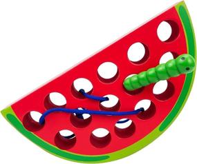 img 4 attached to SGVV90 Watermelon Threading Montessori Educational